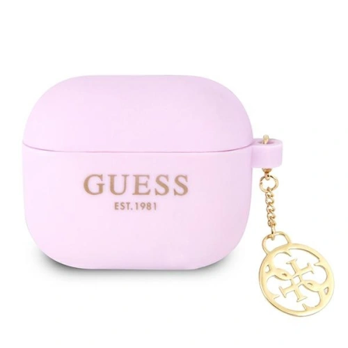 Kup Case Guess GUA3LSC4EU Apple AirPods 3 Hülle lila/purple Charm Collection - GUE1574PRP - {ean13} - Sklep Home Screen