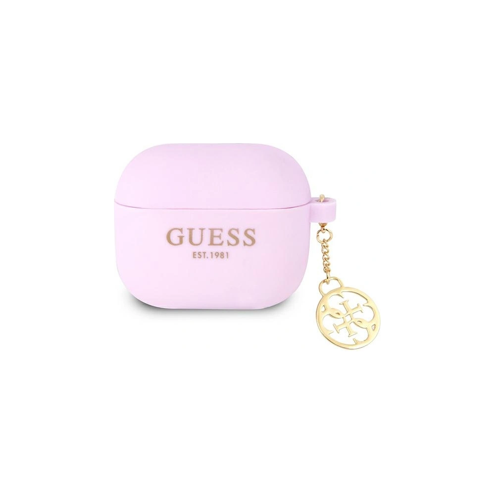 Etui Guess GUA3LSC4EU Apple AirPods 3 cover fioletowy/purple Charm Collection