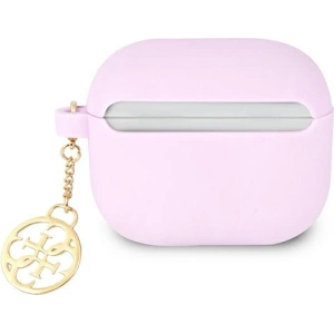 Kup Etui Guess GUA3LSC4EU Apple AirPods 3 cover fioletowy/purple Charm Collection - GUE1574PRP - {ean13} - Sklep Home Screen
