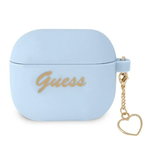 Kup Etui Guess GUA3LSCHSB Apple AirPods 3 kryt modrý/blue Silicone Charm Collection - GUE1575BLU - {ean13} - Sklep Home Screen