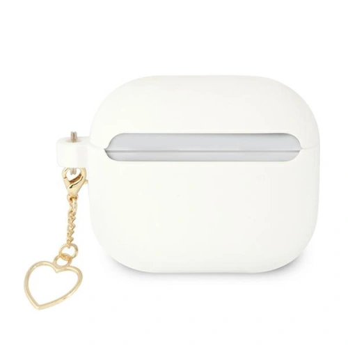 Buy Guess GUA3LSCHSH Apple AirPods 3 cover white Silicone Charm Collection - GUE1576WHT - {ean13} - Home Screen Store Europe