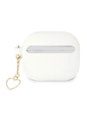 Buy Guess GUA3LSCHSH Apple AirPods 3 cover white Silicone Charm Collection - GUE1576WHT - {ean13} - Home Screen Store Europe