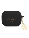 Etui Guess GUAPLSC4EK Apple AirPods Pro cover czarny/black Silicone Charm Collection