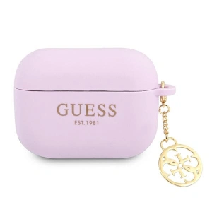 Kup Etui Guess GUAPLSC4EU Apple AirPods Pro cover fioletowy/purple Charm Collection - GUE1579PRP - {ean13} - Sklep Home Screen