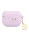 Etui Guess GUAPLSC4EU Apple AirPods Pro kryt fialový/purple Charm Collection
