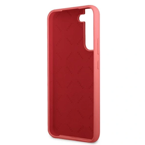 Kup Etui Guess GUHCS22MLSLMGFU Samsung Galaxy S22+ Plus fucsia/hardcase Silicon Script Metal Logo - GUE1566 - {ean13} - Sklep Home Screen