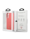 Kup Etui Guess GUHCS22MLSLMGFU Samsung Galaxy S22+ Plus fucsia/hardcase Silicon Script Metal Logo - GUE1566 - {ean13} - Sklep Home Screen