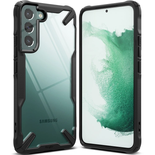 Kup Case Ringke Fusion-X Samsung Galaxy S22+ Plus Schwarz - RGK1545BLK - {ean13} - Sklep Home Screen
