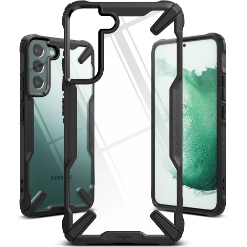 Kup Case Ringke Fusion-X Samsung Galaxy S22+ Plus Schwarz - RGK1545BLK - {ean13} - Sklep Home Screen