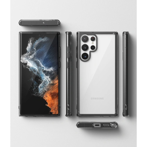 Buy Ringke Fusion Samsung Galaxy S22 Ultra Smoke Black - RGK1539SM - {ean13} - Home Screen Store Europe