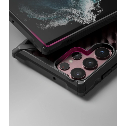 Kup Case Ringke Fusion-X Design Samsung Galaxy S22 Ultra Camo (Moro) Schwarz - RGK1541CAM - {ean13} - Sklep Home Screen