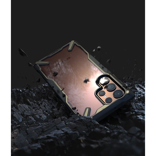 Kup Case Ringke Fusion-X Samsung Galaxy S22 Ultra Schwarz - RGK1540BLK - {ean13} - Sklep Home Screen