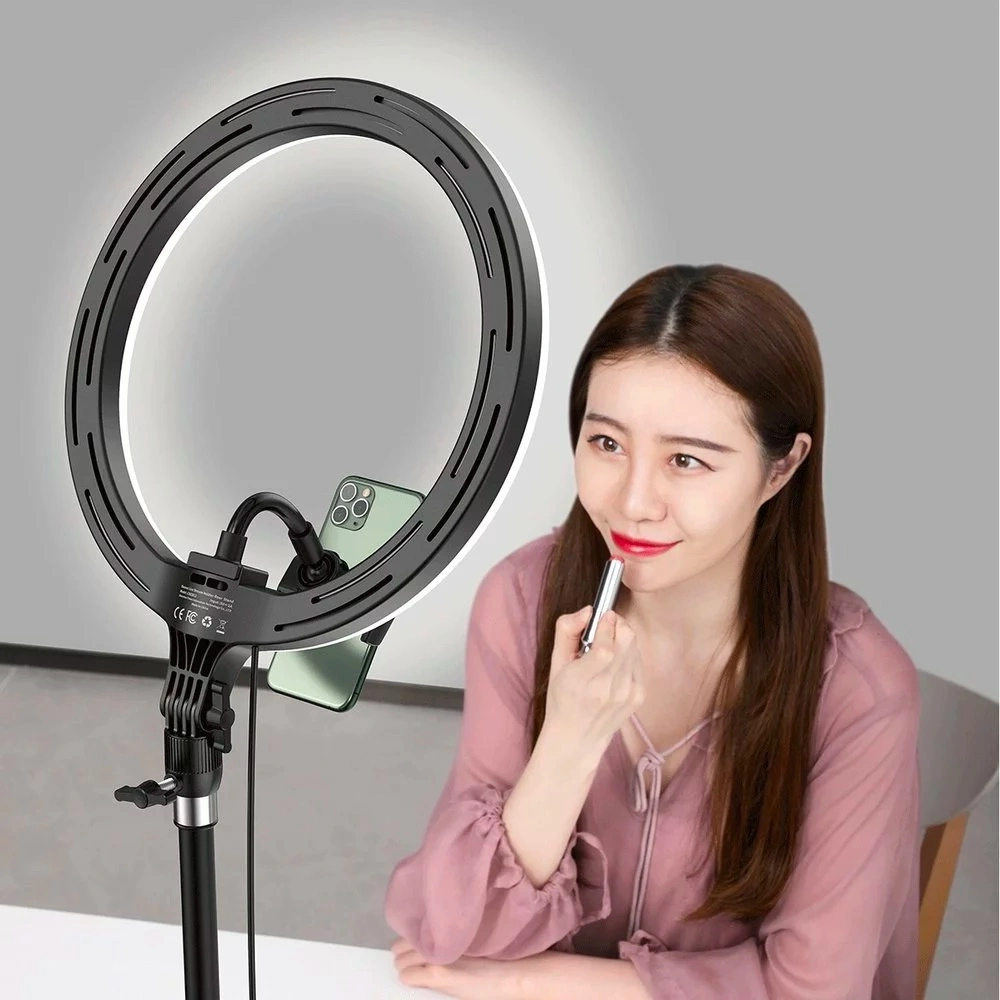 Lampa Baseus Live Stream, obręcz świetlna 12 cali