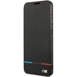 Kup Etui BMW BMBKS21FEPUCARTCBK Samsung Galaxy S21 FE negru/bookcase M Collection Triangles - BMW271BLK - {ean13} - Sklep Home Screen