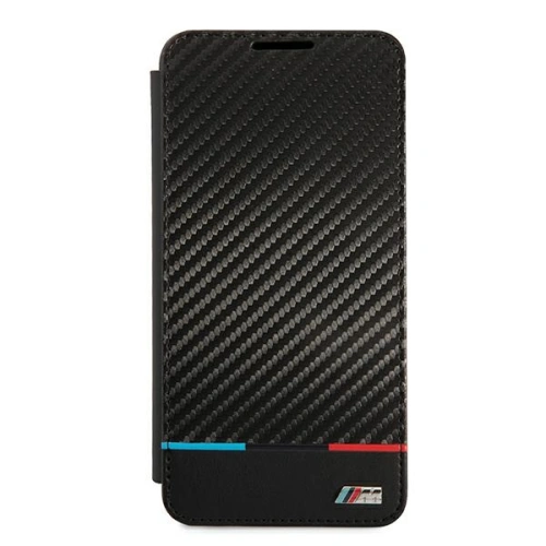 Kup Etui BMW BMBKS21FEPUCARTCBK Samsung Galaxy S21 FE černý/black bookcase M Collection Triangles - BMW271BLK - {ean13} - Sklep Home Screen