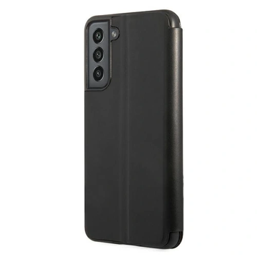 Kup Case BMW BMBKS21FEPUCARTCBK Samsung Galaxy S21 FE schwarz/black Buchhülle M Collection Triangles - BMW271BLK - {ean13} - Sklep Home Screen