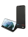 Kup Etui BMW BMBKS21FEPUCARTCBK Samsung Galaxy S21 FE černý/black bookcase M Collection Triangles - BMW271BLK - {ean13} - Sklep Home Screen