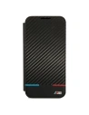 Buy BMW BMBKS22MPUCARTCBK Samsung Galaxy S22+ Plus black bookcase M Collection Triangles - BMW273BLK - {ean13} - Home Screen Store Europe