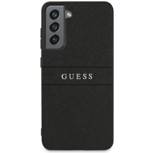 Kup Etui Guess GUHCS21FPSASBBK Samsung Galaxy S21 FE czarny/black Saffiano Stripe - GUE1581BLK - {ean13} - Sklep Home Screen