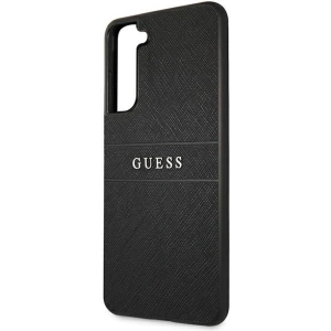 Kup Etui Guess GUHCS21FPSASBBK Samsung Galaxy S21 FE czarny/black Saffiano Stripe - GUE1581BLK - {ean13} - Sklep Home Screen