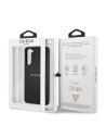 Kup Etui Guess GUHCS21FPSASBBK Samsung Galaxy S21 FE czarny/black Saffiano Stripe - GUE1581BLK - {ean13} - Sklep Home Screen
