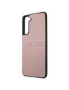 Kup Etui Guess GUHCS21FPSASBPI Samsung Galaxy S21 FE różowy/pink Saffiano Stripe - GUE1582PNK - {ean13} - Sklep Home Screen