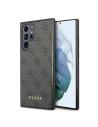 Kup Etui Guess GUHCS22LG4GFGR Samsung Galaxy S22 Ultra szürke/grey kemény tok 4G Metal Gold Logo - GUE1584GRY - {ean13} - Sklep Home Screen