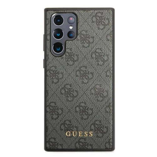 Kup Case Guess GUHCS22LG4GFGR Samsung Galaxy S22 Ultra grau/grey Hartschale 4G Metall Gold Logo - GUE1584GRY - {ean13} - Sklep Home Screen