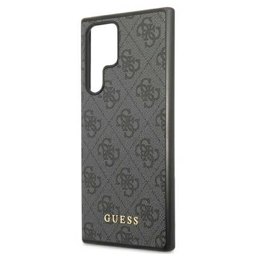 Kup Case Guess GUHCS22LG4GFGR Samsung Galaxy S22 Ultra grau/grey Hartschale 4G Metall Gold Logo - GUE1584GRY - {ean13} - Sklep Home Screen