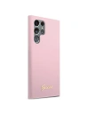 Kup Etui Guess GUHCS22LLSLMGLA Samsung Galaxy S22 Ultra levandulová/lavender hardcase silikonový skript metalové logo - GUE1586LAV - {ean13} - Sklep Home Screen