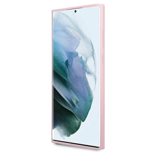Kup Etui Guess GUHCS22LLSLMGLA Samsung Galaxy S22 Ultra levandulová/lavender hardcase silikonový skript metalové logo - GUE1586LAV - {ean13} - Sklep Home Screen