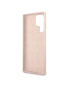 Kup Etui Guess GUHCS22LLSLMGPP Samsung Galaxy S22 Ultra różowy/pink hardcase Silicone Script Metal Logo - GUE1587PNK - {ean13} - Sklep Home Screen