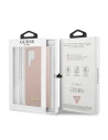 Kup Etui Guess GUHCS22LLSLMGPP Samsung Galaxy S22 Ultra różowy/pink hardcase Silicone Script Metal Logo - GUE1587PNK - {ean13} - Sklep Home Screen