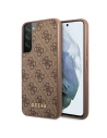 Kup Case Guess GUHCS22MG4GFBR Samsung Galaxy S22+ Plus braun/brown Hard Case 4G Metall Gold Logo - GUE1590BR - {ean13} - Sklep Home Screen