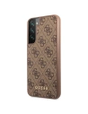Kup Case Guess GUHCS22MG4GFBR Samsung Galaxy S22+ Plus braun/brown Hard Case 4G Metall Gold Logo - GUE1590BR - {ean13} - Sklep Home Screen