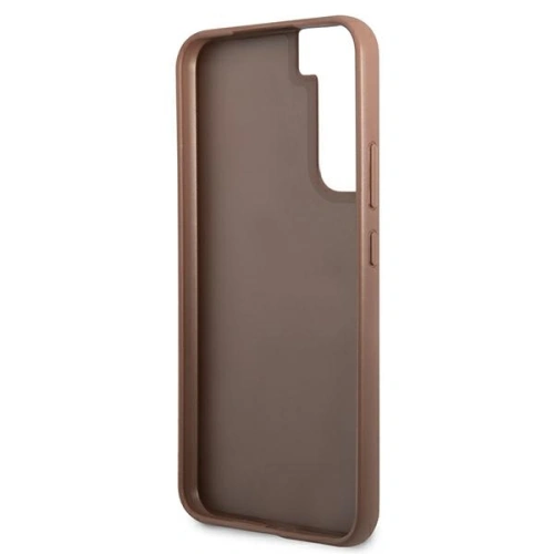 Kup Case Guess GUHCS22MG4GFBR Samsung Galaxy S22+ Plus braun/brown Hard Case 4G Metall Gold Logo - GUE1590BR - {ean13} - Sklep Home Screen
