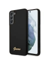 Kup Etui Guess GUHCS22MLSLMGBK Samsung Galaxy S22+ Plus czarny/black hardcase Silicone Script Metal Logo - GUE1592BLK - {ean13} - Sklep Home Screen