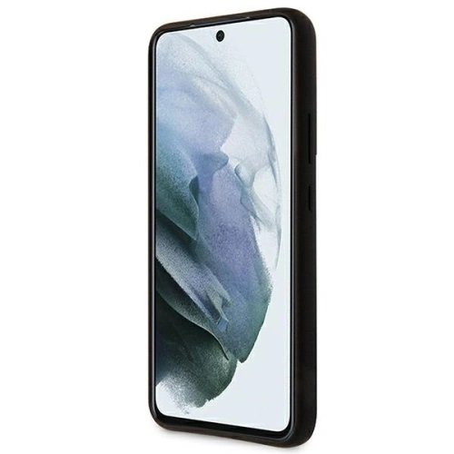 Kup Etui Guess GUHCS22MLSLMGBK Samsung Galaxy S22+ Plus negru/black hardcase Silicon Script Metal Logo - GUE1592BLK - {ean13} - Sklep Home Screen