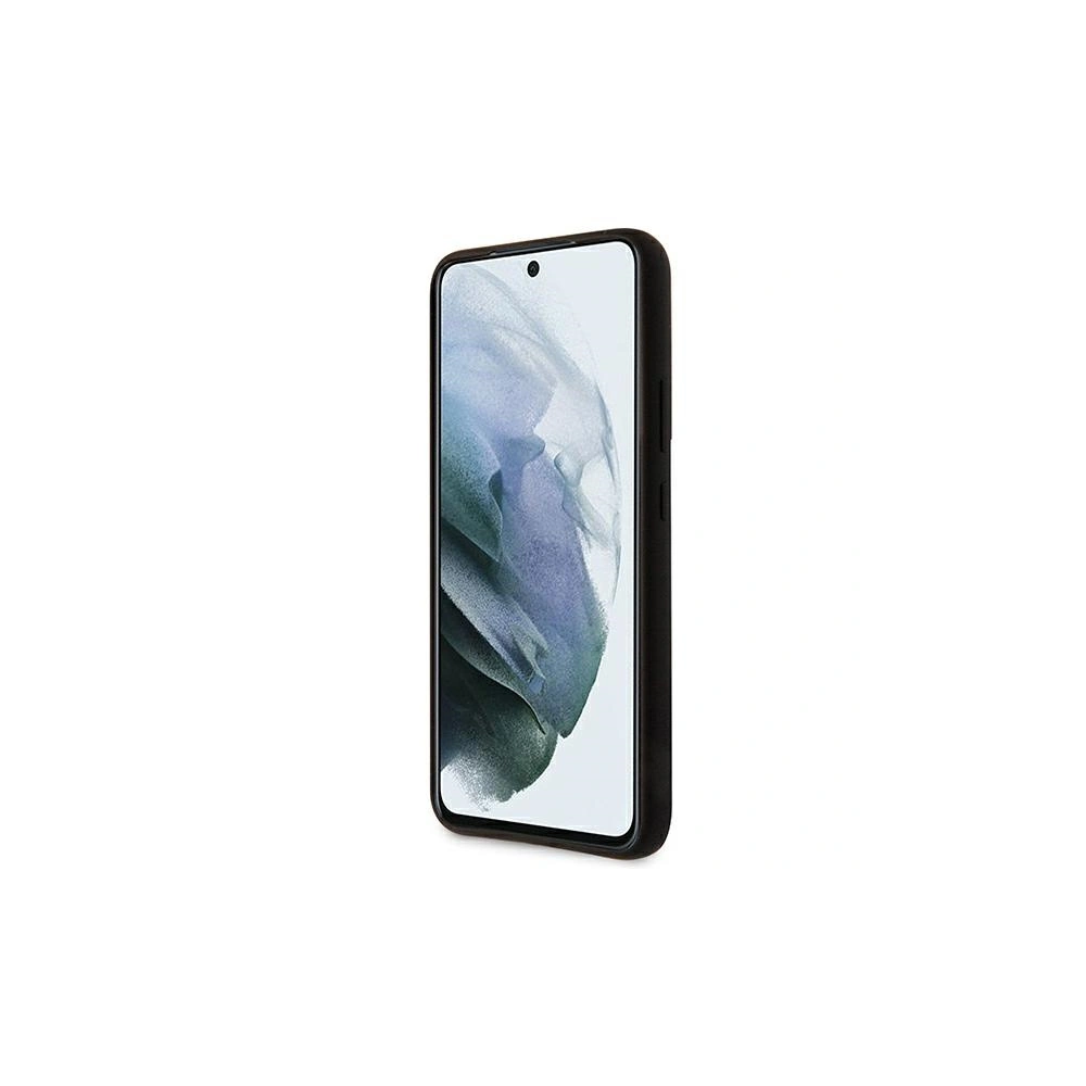 homescreen.pl - Etui Guess GUHCS22MLSLMGBK Samsung Galaxy S22+ Plus czarny/black hardcase Silicone Script Metal Logo