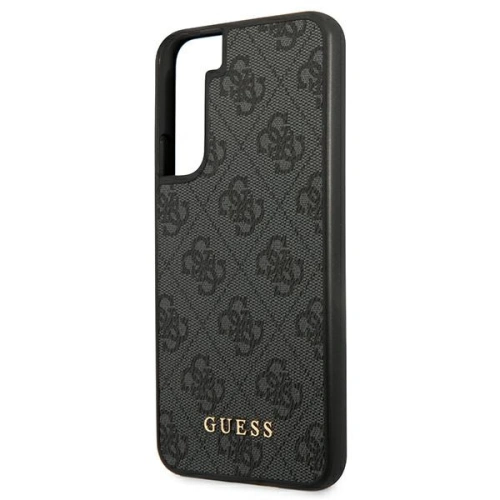 Buy Guess GUHCS22MG4GFGR Samsung Galaxy S22+ Plus grey hard case 4G Metal Gold Logo - GUE1591GRY - {ean13} - Home Screen Store Europe