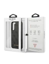 Buy Guess GUHCS22MG4GFGR Samsung Galaxy S22+ Plus grey hard case 4G Metal Gold Logo - GUE1591GRY - {ean13} - Home Screen Store Europe