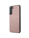 Buy Guess GUHCS22MPSASBPI Samsung Galaxy S22+ Plus pink Saffiano Stripe - GUE1595PNK - {ean13} - Home Screen Store Europe