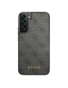 Kup Etui Guess GUHCS22SG4GFGR Samsung Galaxy S22 szary/grey hard case 4G Metal Gold Logo - GUE1597GRY - {ean13} - Sklep Home Screen