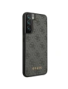 Kup Etui Guess GUHCS22SG4GFGR Samsung Galaxy S22 szary/grey hard case 4G Metal Gold Logo - GUE1597GRY - {ean13} - Sklep Home Screen