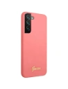 Kup Etui Guess GUHCS22SLSLMGFU Samsung Galaxy S22 fuchsie/fuchsie hardcase silikonový script s metalovým logem - GUE1599FHS - {ean13} - Sklep Home Screen