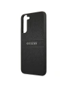 Kup Etui Guess GUHCS22SPSASBBK Samsung Galaxy S22 fekete/szürke Saffiano csíkos - GUE1602BLK - {ean13} - Sklep Home Screen