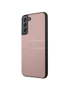 Kup Etui Guess GUHCS22SPSASBPI Samsung Galaxy S22 różowy/pink Saffiano Stripe - GUE1603PNK - {ean13} - Sklep Home Screen