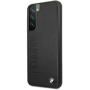 homescreen.pl - Etui BMW BMHCS22MSLLBK Samsung Galaxy S22+ Plus czarny/black hardcase Signature Logo Imprint
