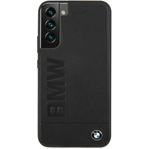 homescreen.pl - Etui BMW BMHCS22MSLLBK Samsung Galaxy S22+ Plus czarny/black hardcase Signature Logo Imprint