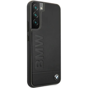homescreen.pl - Etui BMW BMHCS22MSLLBK Samsung Galaxy S22+ Plus czarny/black hardcase Signature Logo Imprint
